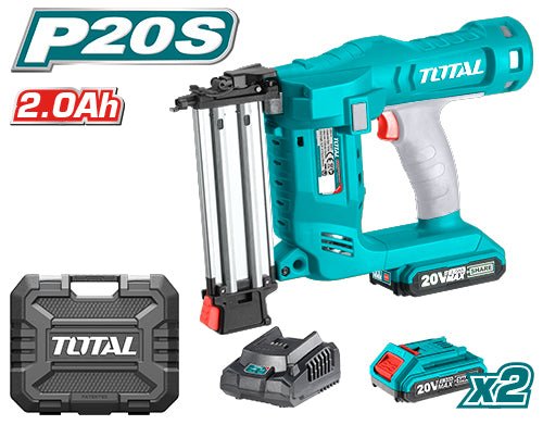 [TCBNLI2001] 20V F15 - F50 فرد مسمار عالبطارية+ 2 بطارية+شاحن - J.H For Tools and Hardware