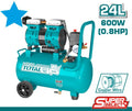 [TCS1075248] 24Lx0.8HP كومبرسور هواء بدون زيت - J.H For Tools and Hardware