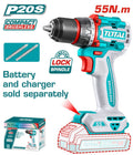 [TDLI205581] 20VX55Nm (Tool Only) مقدح بطارية صناعي - J.H For Tools and Hardware