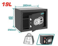 [TESF2501] 350X250X250MMX19L خزنة - J.H For Tools and Hardware