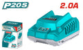 [TFCLI2001] 20V 2.0A شاحن بطارية سريع - J.H For Tools and Hardware
