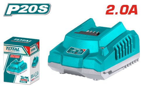 [TFCLI2001] 20V 2.0A شاحن بطارية سريع - J.H For Tools and Hardware
