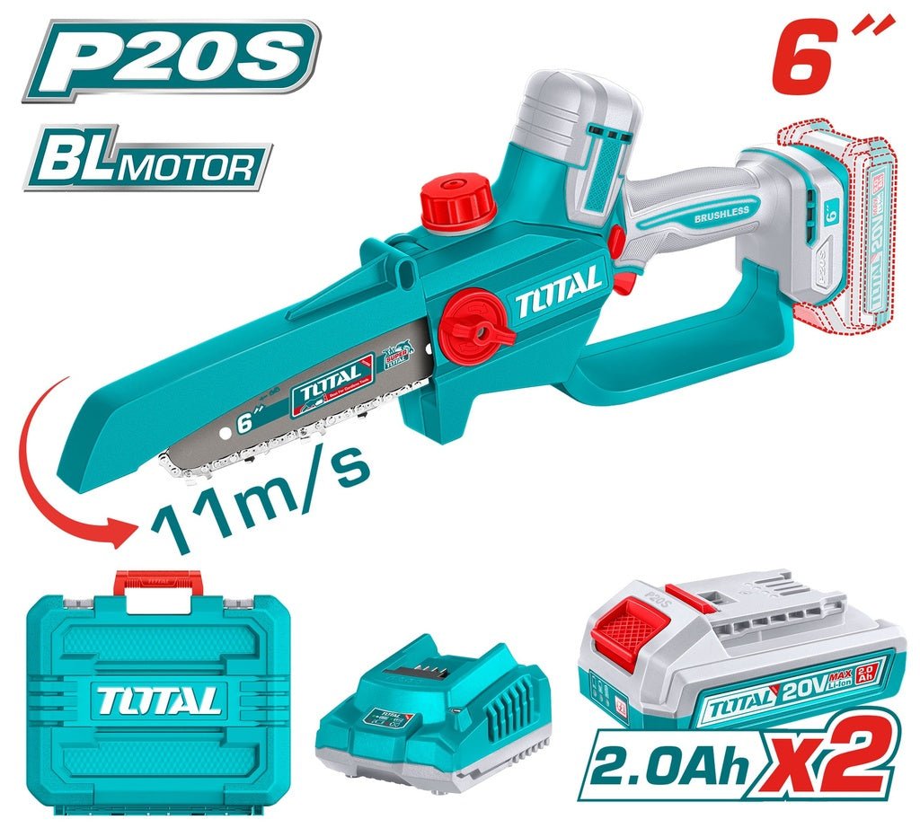 [TGSLI20662] 20VX2BX1CX6" منشار حطب بطارية - J.H For Tools and Hardware