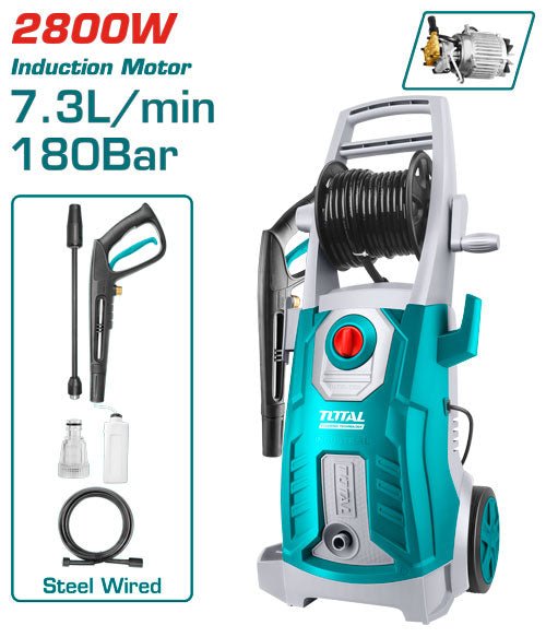 [TGT11266] 2800W 180BAR مضخة غسيل صناعية - J.H For Tools and Hardware