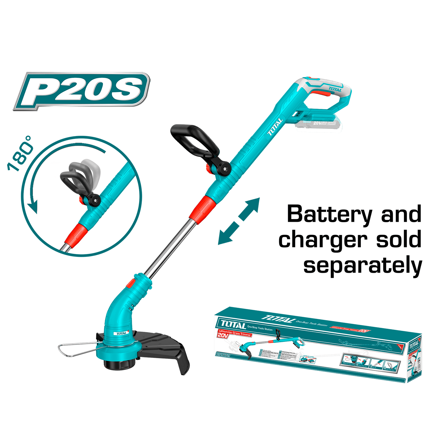 [TGTLI20018] (TOOL ONLY) 20V مكنة قص غازون بطارية - J.H For Tools and Hardware