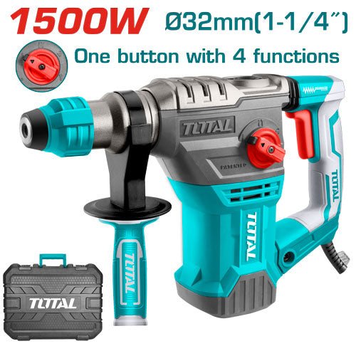 [TH1153216] SDS PLUS 1500W كومبرسور برم و تكسير - J.H For Tools and Hardware