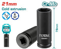 [THDIS12211L] 1/2"X21MM impact طربوش غميق صناعي - J.H For Tools and Hardware