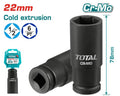[THDIS12221L] 1/2"X22MM impact طربوش غميق صناعي - J.H For Tools and Hardware
