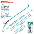 [THEPS25281] منشار و مقص شحالة تلسكوبيك مع حبلة - J.H For Tools and Hardware