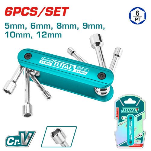 [THFND061] 6 Pcs طقم طربوش سكين - J.H For Tools and Hardware