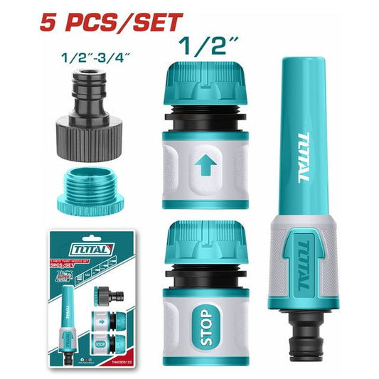 [THHCS05122] 5PCS طقم راكورات مع مرشة برم - J.H For Tools and Hardware