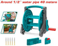 [THHR40122] 1/2"X40 M بكرة نبريش زراعي عالحائط - J.H For Tools and Hardware