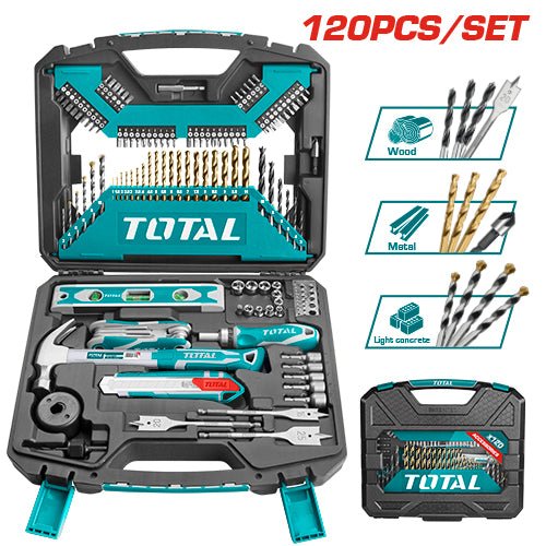 [THKTAC01120] 120 PCS طقم عدة و ريش - J.H For Tools and Hardware