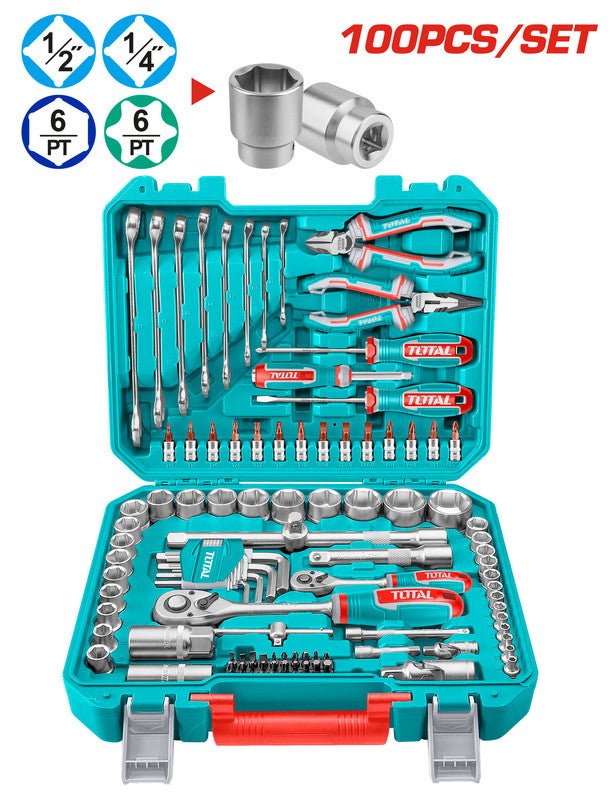 [THKTHP21006] 100 PCS طقم عدة شنطة - J.H For Tools and Hardware