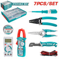 [THKTV02T071] 7 Pcs طقم تلكوم علبة تكديس - J.H For Tools and Hardware