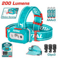 [THL013AAA6] 200 Lumens كشاف ضو بالراس - J.H For Tools and Hardware