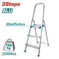 [THLAD06031] 3Steps سلم المنيوم منزلي - J.H For Tools and Hardware