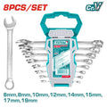 [THT102286] 8 PCS 6 - 19mm طقم شق مسنن - J.H For Tools and Hardware