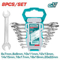 [THT102386] 8PCS 6 - 22MM طقم شق شق - J.H For Tools and Hardware