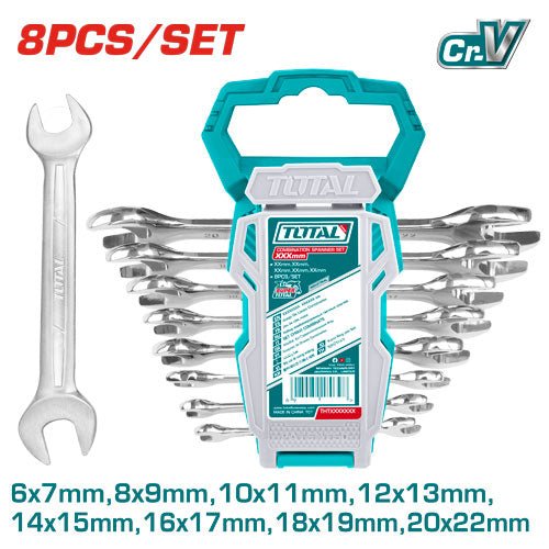 [THT102386] 8PCS 6 - 22MM طقم شق شق - J.H For Tools and Hardware