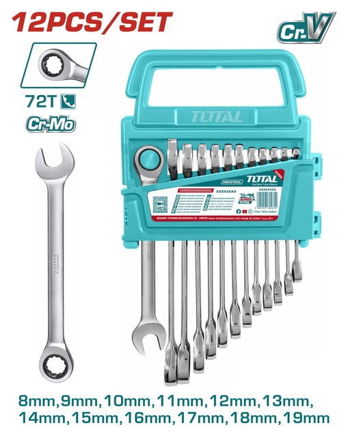 [THT102RK0126] 12pcs مجموعة شق مسنن طقطاق - J.H For Tools and Hardware