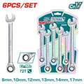 [THT102RK566] 6 Pcs طقم شق مسنن طقطاق - J.H For Tools and Hardware