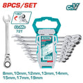[THT102RK586] 8PCS طقم شق مسنن طقطاق مخلع - J.H For Tools and Hardware