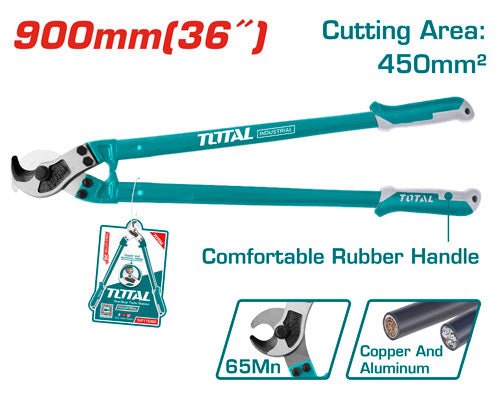 [THT115362] 36" مقطع كابلات المنيوم و نحاس - J.H For Tools and Hardware