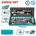 [THT121242] 24 PCS طقم طربوش علبة حديد "1/2 - J.H For Tools and Hardware