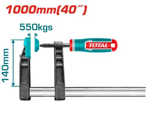 [THT1321401] 140x1000mm ملزمة نجار - J.H For Tools and Hardware