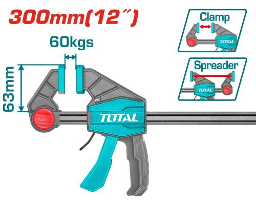 [THT1340602] 300MM ملزمة بلاستيك صناعية - J.H For Tools and Hardware