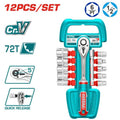 [THT141121] 12 PCS 1/2" طقم طربوش طقطاق - J.H For Tools and Hardware