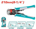 [THT15246] 3 IN 1 بانسة اوتوماتيك(قطع - تزليط - كبس) - J.H For Tools and Hardware