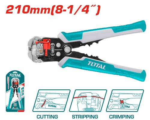 [THT15246] 3 IN 1 بانسة اوتوماتيك(قطع - تزليط - كبس) - J.H For Tools and Hardware