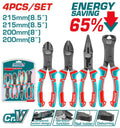 [THT2CK241S] 4 Pcs طقم بانسات صناعي سوبر - J.H For Tools and Hardware