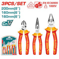 [THT2K0302] 3PCS طقم بانسات معزولة - J.H For Tools and Hardware