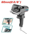 [THT6126] 60MM 1000KGS ملزمة طاولة مع قاعدة متحركة - J.H For Tools and Hardware