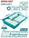 [THT811223081] 8IN1 طقم رولو طرش مع صنية - J.H For Tools and Hardware