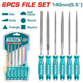 [THT91462] 6PCS طقم مبارد حديد صغير - J.H For Tools and Hardware