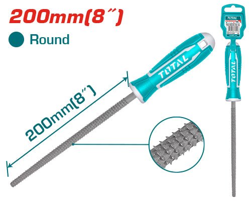 [THT91786] 200MM مبرد خشب مبروم - J.H For Tools and Hardware
