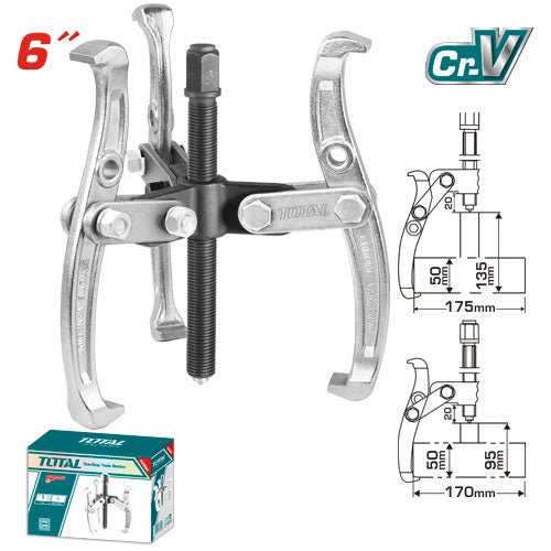 [THTGP366] 6" برسة سحب صناعية 3 ارجل - J.H For Tools and Hardware