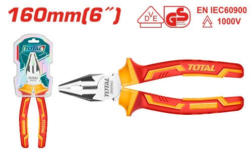 [THTIP2161] 6" 1000V Cr - V بانسة صناعية معزولة - J.H For Tools and Hardware