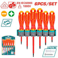 [THTIS566] طقم مفكات معزول 6 قطع - J.H For Tools and Hardware
