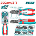 [THTMF386] 8" 6 - in - 1 قطاعة صناعية متعددة - J.H For Tools and Hardware