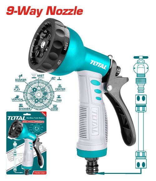 [THWS010901] فرد رش مياه 9 حركات - J.H For Tools and Hardware