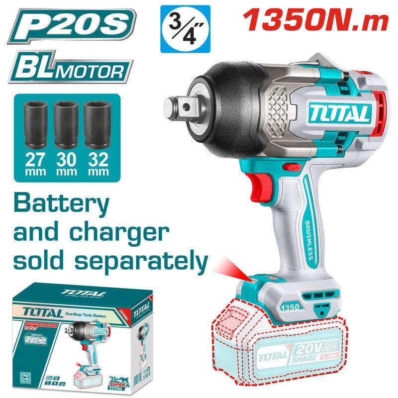 [TIWLI201351] 20VX1350N.mX3/4'' Tool Only فرد شد طربوش صناعي - J.H For Tools and Hardware
