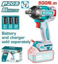 [TIWLI20501] 20VX500N.mX1/2'' Tool Only فرد شد طربوش صناعي - J.H For Tools and Hardware