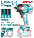 [TIWLI20851] 20VX850N.mX1/2'' Tool Only فرد شد طربوش صناعي - J.H For Tools and Hardware