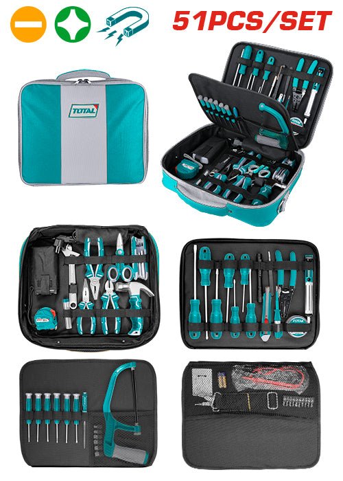 [TKTTSK0512] 51PCS طقم عدة تلكوم - J.H For Tools and Hardware