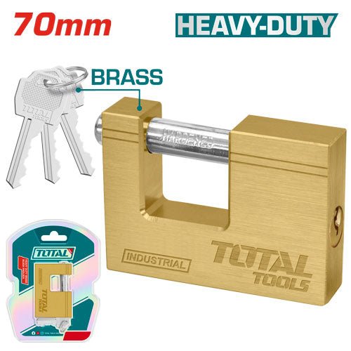 [TLK32703] 70MM قفل نحاس ضد القطع - J.H For Tools and Hardware